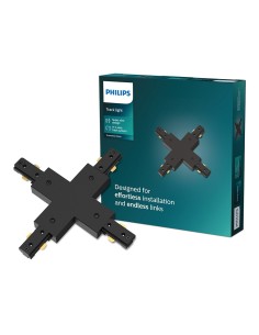 Conector en x easylink, negro 2