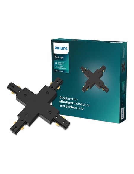 Conector en x easylink, negro