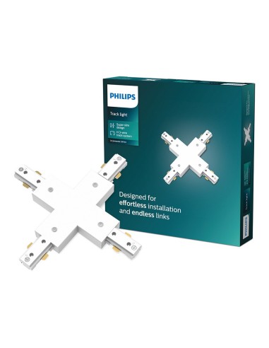 Conector en x easylink, blanco