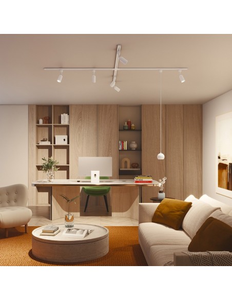 Conector en x easylink, blanco