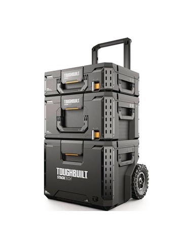 Caja de herramientas con ruedas stacktech, 3 piezas, 56 x 50 x 83 cm