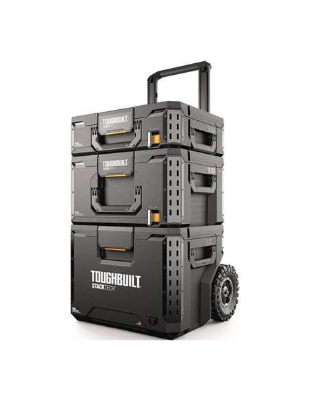 Caja de herramientas con ruedas stacktech, 3 piezas, 56 x 50 x 83 cm