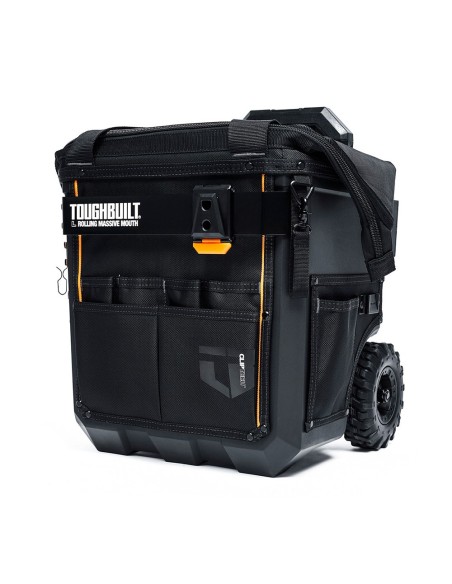 Bolsa de herramientas massive mouth l con ruedas, con sistema cliptech, 36,8 x 35,5 x 49,5 cm