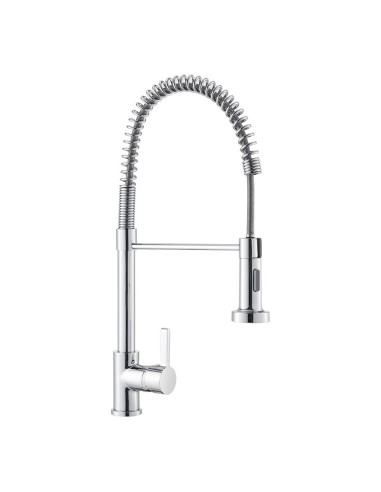 Grifo monomando de cocina, caño alto, serie pantón