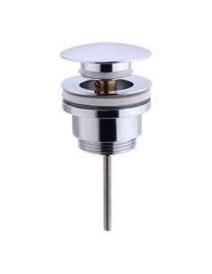 Válvula clic-clac grande con tornillo 1 ¼ pulg, ø66 x 65mm