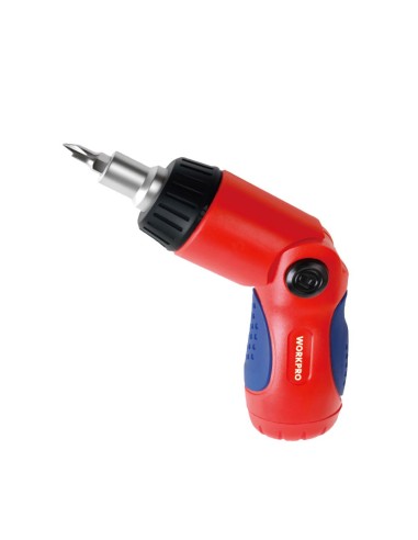 Destornillador de carraca, cabeza articulada, 7 en 1, 140 x 35 x 34 mm