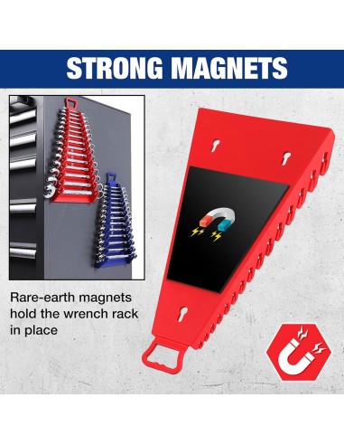 Soporte magnético para llaves, triangular, 15...