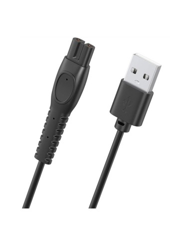 Cable cargador usb 5v para afeitadoras philips