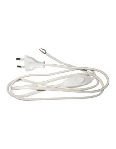 Conexión eléctrica con interruptor de mano, lfm 275/100-50, blanco