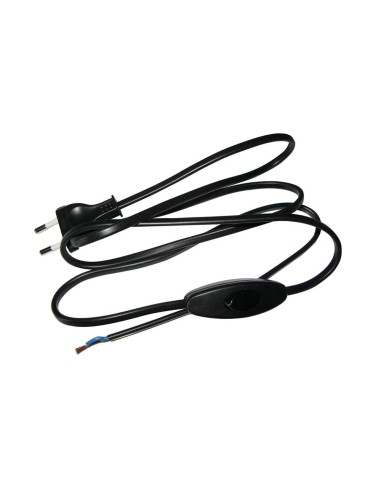 Conexión eléctrica con interruptor de mano, lfm 275/100-50, negro