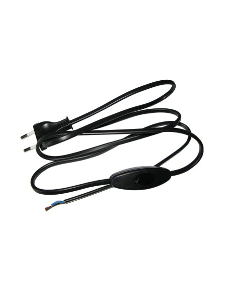 Conexión eléctrica con interruptor de mano, lfm 275/100-50, negro