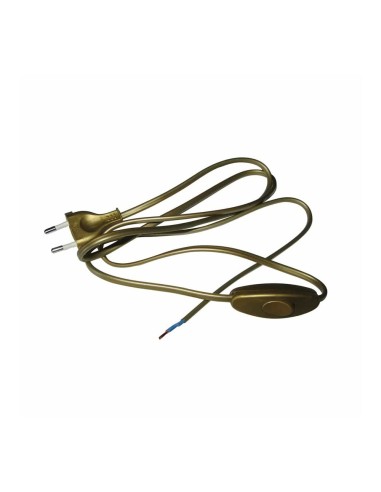 Conexión eléctrica con interruptor de mano, lfm 275/100-50, oro