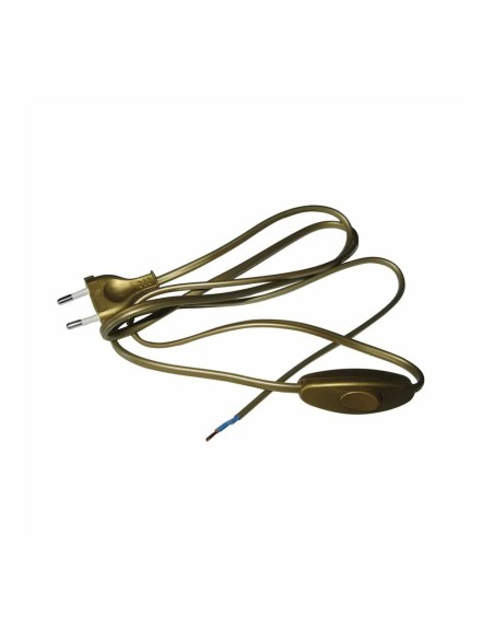 Conexión eléctrica con interruptor de mano, lfm 275/100-50, oro