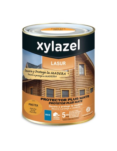 Protector madera plus decora pino tea mate 250 ml