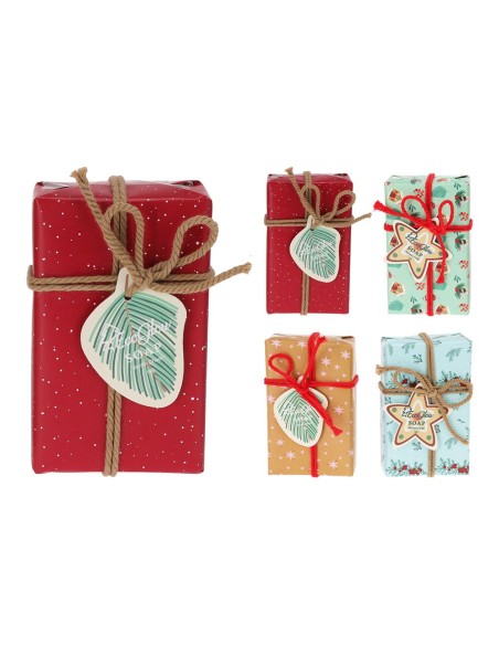 Jabón en pastilla formato regalo, aromas surtidos, 200 g