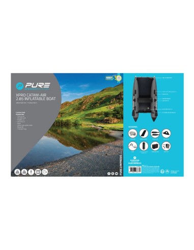 Bote catamaran xpro catam-air 2.85, hinchable,...