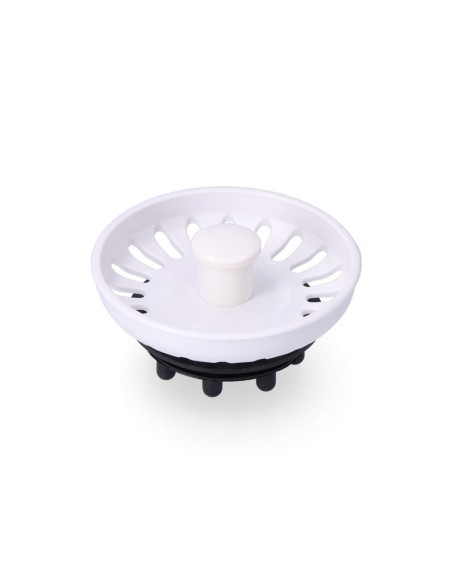 Filtro de rejilla de fregadero. tipo "teka" color blanco ø7,7cm (envasado)