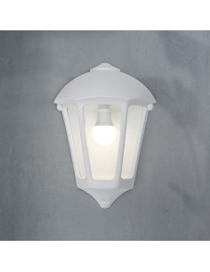 Farol de pared giulio, transparente, e27, blanco, 265 x 135 x 375 mm 2
