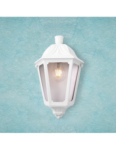 Farol de pared iesse, transparente, e27,...