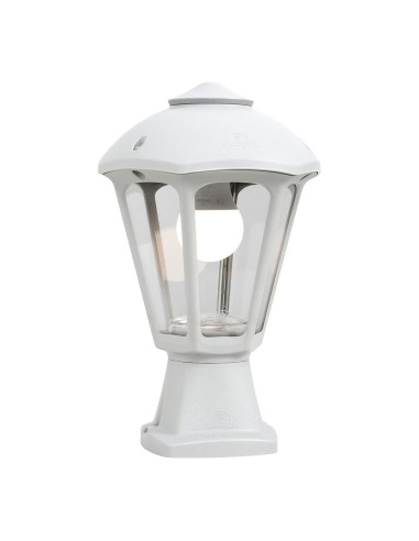 Farol sobremuro disma/giampy, transparente, e27, blanco, ø210 x 330 mm