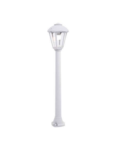 Farol baliza con poste giaffa/giampy, e27, blanco, ø210 x 995 mm