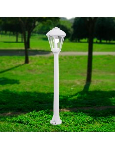 Farol baliza con poste giaffa/giampy, e27, blanco, ø210 x 995 mm 2