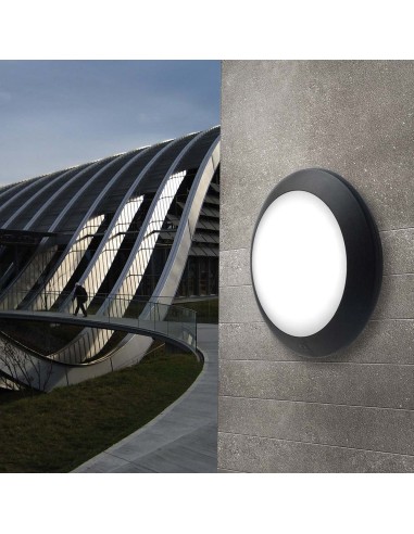 Plafón superficie redondo berta, translúcido,...