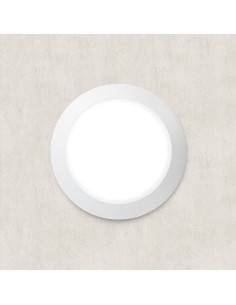 Plafón superficie redondo berta, translúcido, e27, blanco, ø275 x 80 mm 2