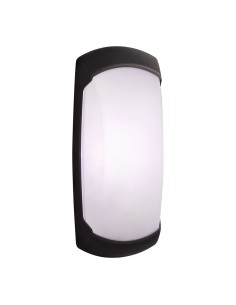 Aplique ovalado francy-op, translúcido, e27, negro, 300 x 85 x 130 mm