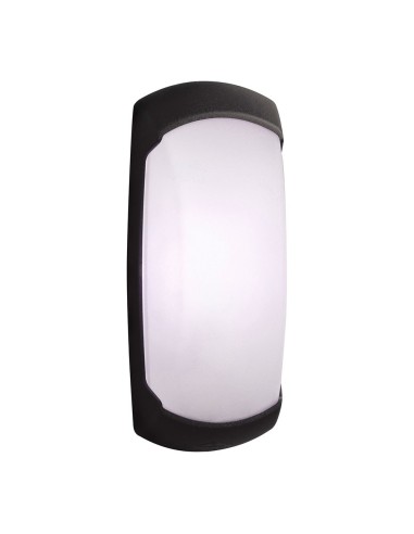Aplique ovalado francy-op, translúcido, e27, negro, 300 x 85 x 130 mm