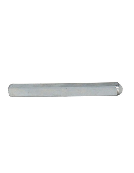 Cuadradillo de acero galvanizado, 9 x 9 x 110 mm