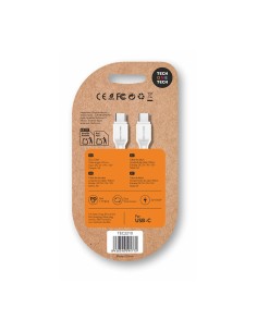 Cable usb-c a usb-c 20-100 w 5 a, blanco, 1,5 m 2