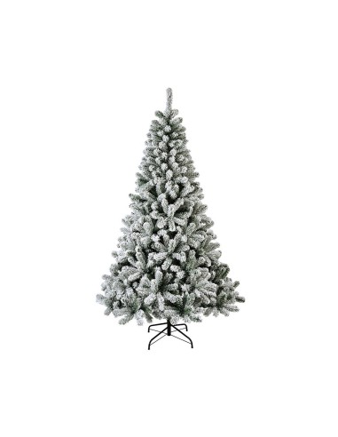 Arbol de navidad monarca nevado ø126x210cm.