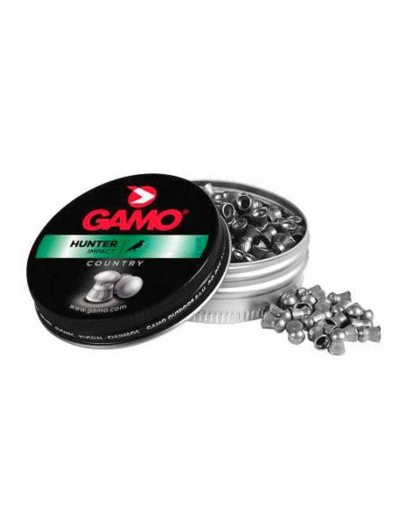 Balines hunter impact country calibre 5,5 mm (.22) 1 g (15,42 gr) 250 uds
