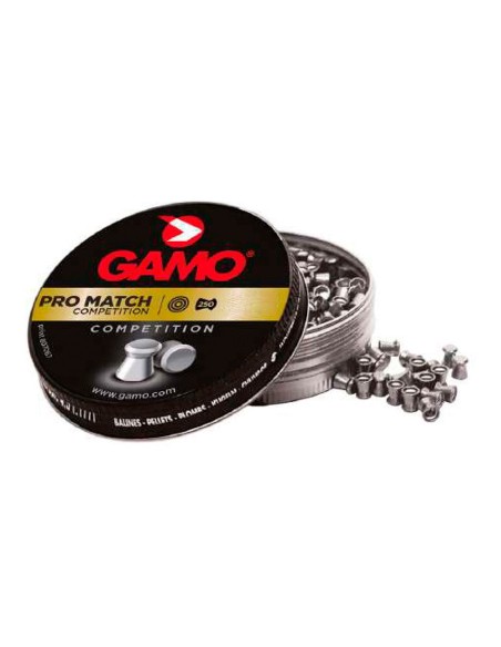 Balines pro match competition calibre 5,5 mm (.22) 1 g (15,42 gr) 250 uds