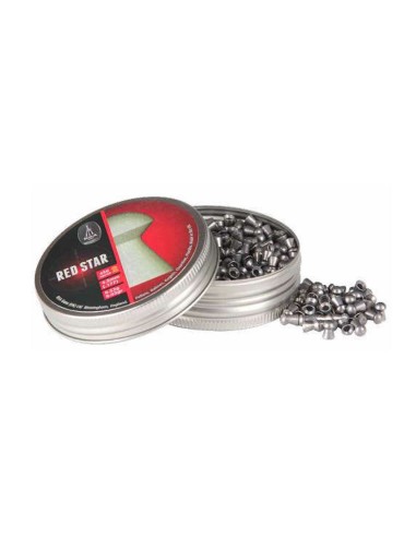 Balines red star calibre 4,5 mm (.177) 0,52 g (8,02 gr) 450 uds