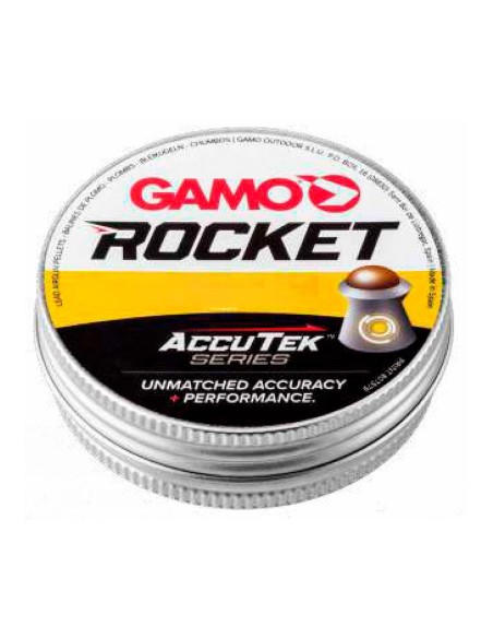 Balines rocket accutek calibre 5,5 mm (.22) 0,94 g (14,50 gr) 100 uds