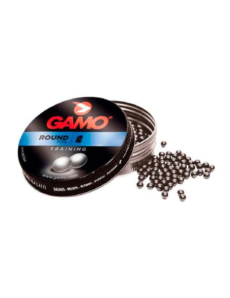 Bola round fun training calibre 4,5 mm (.177) 0,53 g (8,17 gr) 500 uds