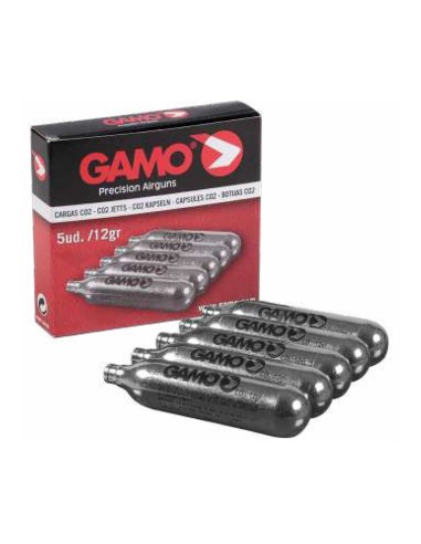 Carga co2 12 g caja 5 uds