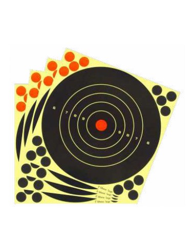 Dianas adhesivas reactivas 25 uds 20,3 x 20,3 cm