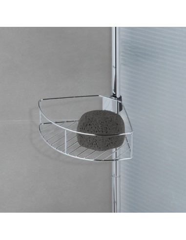 Rinconera telescópica de acero inoxidable,...