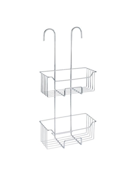 Cesto para la ducha doble piso, milo, 25 x 14 x 55 cm