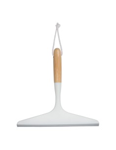 Limpiamamparas y azulejos con gancho, blanco y bambú, bellagio 2