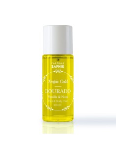 Bruma hair&body mist, dourado, vanilla&nuts, 100 ml