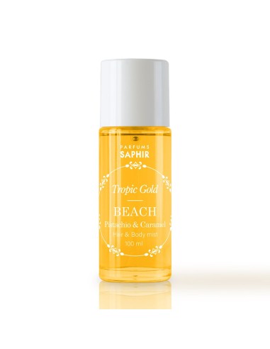Bruma hair&body mist, beach, pistachio&caramel, 100 ml