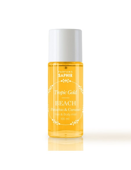 Bruma hair&body mist, beach, pistachio&caramel, 100 ml