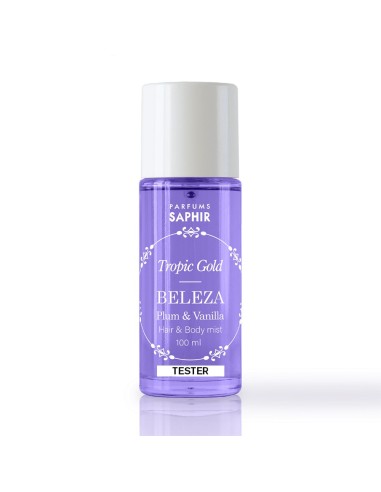 Tester hair&body mist, beleza, plum&vanilla, 100 ml