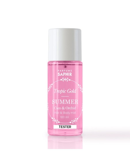 Tester hair&body mist, summer, coco&orchid, 100 ml