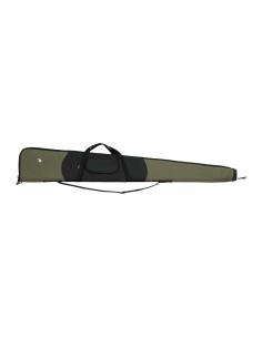 Funda para carabina semiautomática, negra y verde, 130 cm
