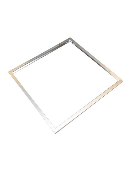 Marco de superficie para panel led 60 x 60 cm, tipo armstrong, blanco
